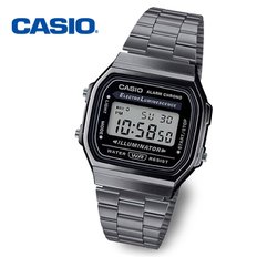 [정품] CASIO 카시오 빈티지 레트로 공용 전자 메탈시계 A168WGG-1A