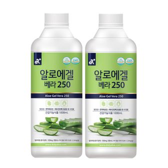 두리농산 알로에겔 베라250 오리지널 1000mlx2병[31377130]