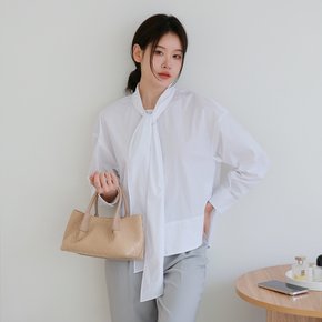 [최초가 79,900원][르포엠]마레 보우 타이 블라우스