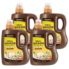 표준형 순한 섬유유연제 베이비파우더 3.4L x4개