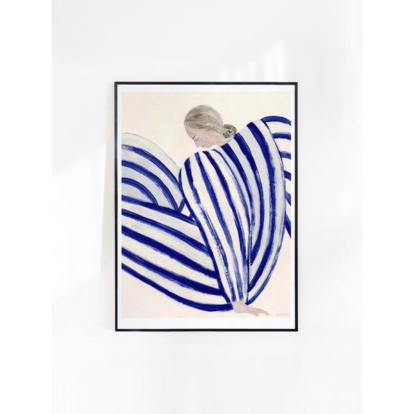 [소피아 린드] Blue Stripe At Concorde, 30x40 50x70cm