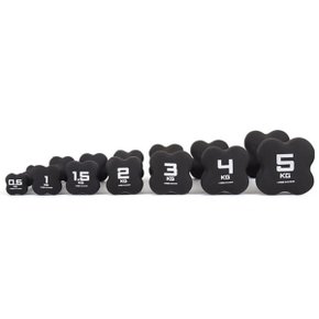 프로네오프렌사각아령 0.5kg 2개입 세트 편안한 손가락그립손잡이