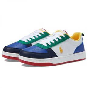 키즈 폴로 랄프로렌 폴로 코트 2 - 화이트 Tumbled/Navy/Green/Yellow 8847894