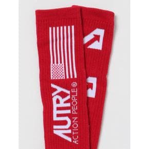 오트리 Autry socks in stretch cotton SOIU40RW TP67297034