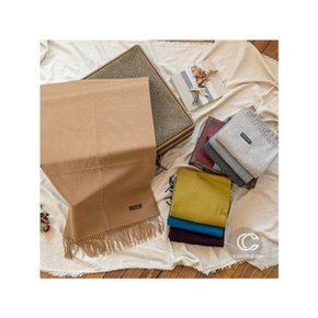 고급원단 캐시미어+울 무지 머플러
