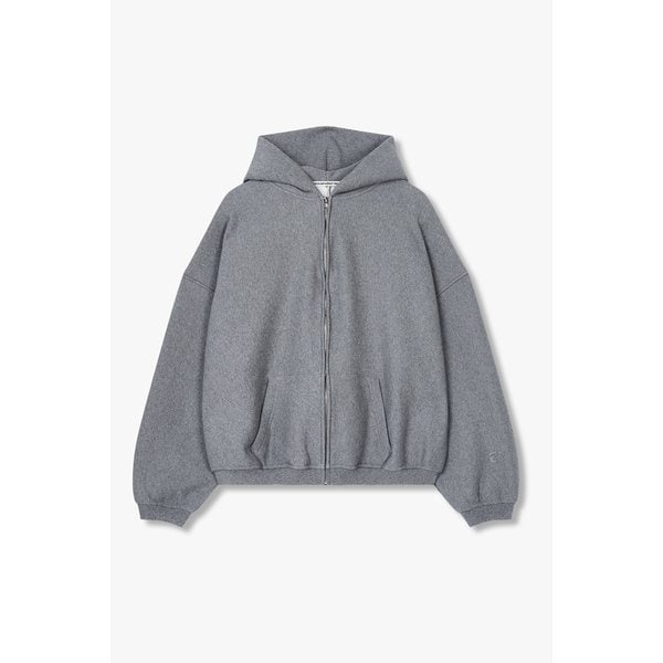 [UNISEX] 퍼프 로고 후디드 집업 3625301002000