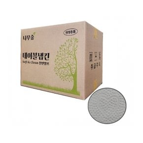 100%천연펄프 무형광 나무숲 테이블냅킨 48밴드 80매