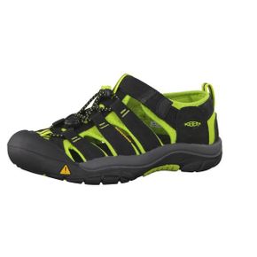 킨 Keen 키즈 샌달 샌들 뉴포트 H2 Black/Lime 그린 1917369