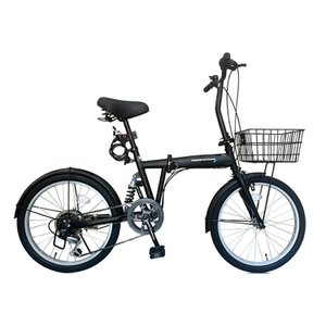  & 20 EB-020-T SHIMANO 6 F 바구니 리어 서스 포함 인치 접이식 자전거 단 기어 와이어 락
