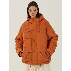 LAND HOODED JACKET [BRICK]