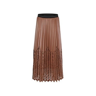 LAFEL 라펠소로브 레더 스커트  LMFS322