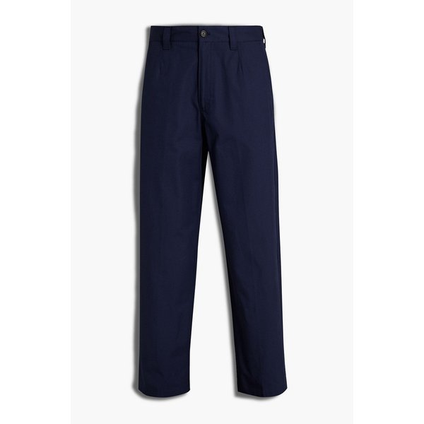 Cotton-twill chinos 블루 36594538429930711