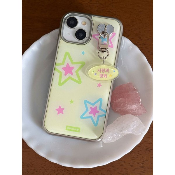 Star candy Silver Epoxy case