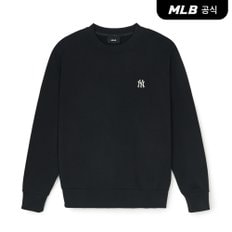 [코리아공식] 베이직 스몰로고 맨투맨 NY (Black)