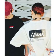 프릭스스토어 NANGA x FREAKS STORE ECO HYBRID LOOSE FIT EMBROIDERY TEE