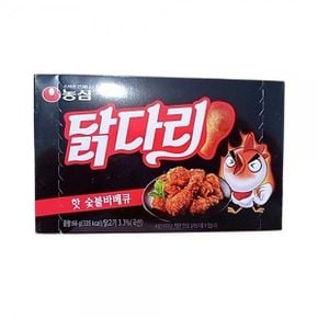 농심닭다리 닭다리 핫숯불바베큐 66g x 10개