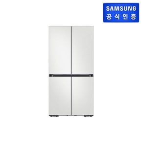 [쓱설치] BESPOKE 4도어 냉장고 RF60DB9KF2J01 (색상:코타화이트)