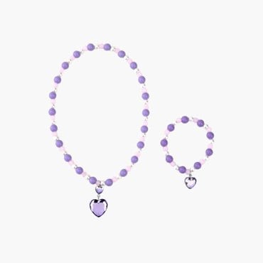 키앙 하트 프린세스 쥬얼리 세트 (Purple)