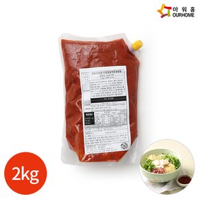 아워홈 행복한맛남 비빔밥용 매콤 양념장 2kg x 1봉