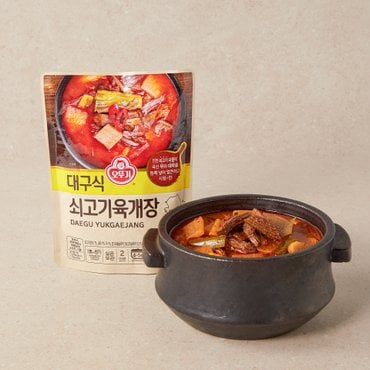 오뚜기 대구식 쇠고기 육개장 500g