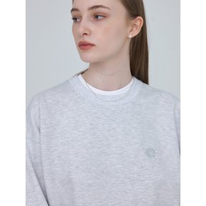 Qpachups Sweatshirt - Melange Grey