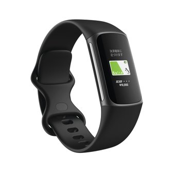  [Suica 대응] Fitbit Charge 5 트래커 블랙그래파이트