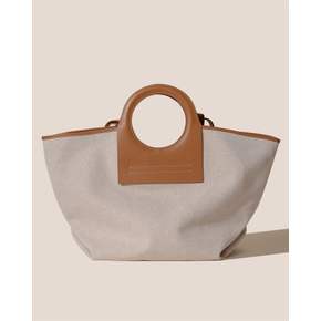 CALA L 캔버스 토트백 8817359552844 BEIGE/TAN