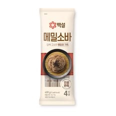 [CJ 백설] 메밀 소바 400g