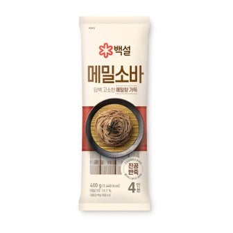 CJ제일제당 [CJ 백설] 메밀 소바 400g