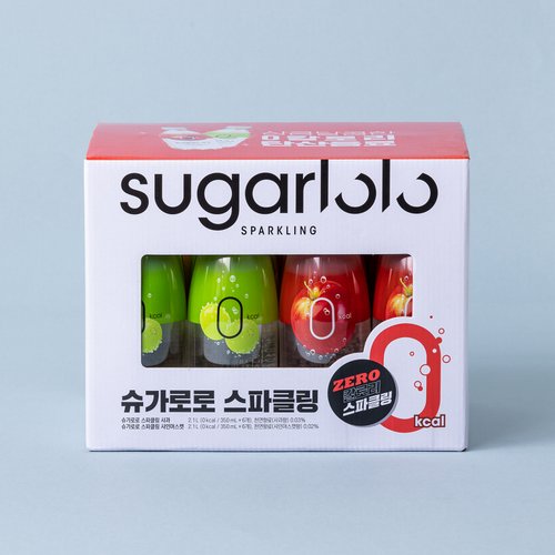 슈가로로 스파클링 버라이어티 350ml X 12입