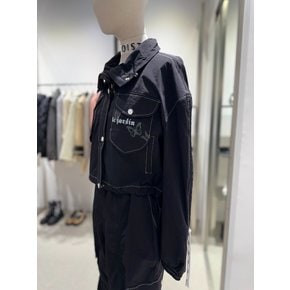 [여주점] 셔링 포인트 프린팅 하이넥 점퍼 ER2WZ460