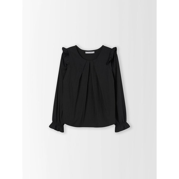 숄더 프릴 블라우스_CD5AB712