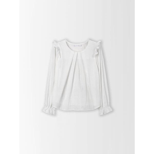 숄더 프릴 블라우스_CD5AB712