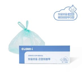 향기나는 보송보송 손잡이봉투 1호(1.5~3L) 100매