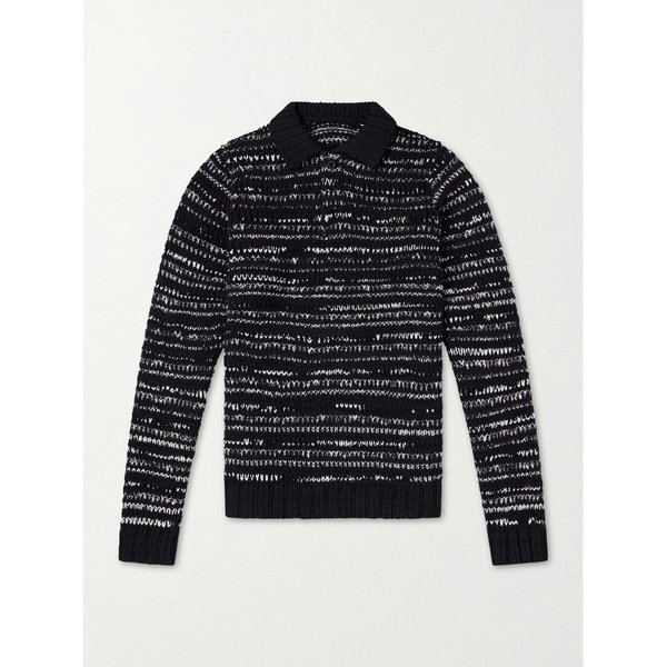 코튼 블렌드 니트 폴로 셔츠 46376663162959940