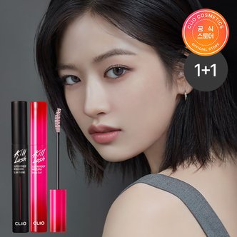 클리오 [2EA]NEW COLOR 킬래쉬 수퍼프루프 마스카라+(증정)마이크로페셔널 립&아이리무버31ml*2EA