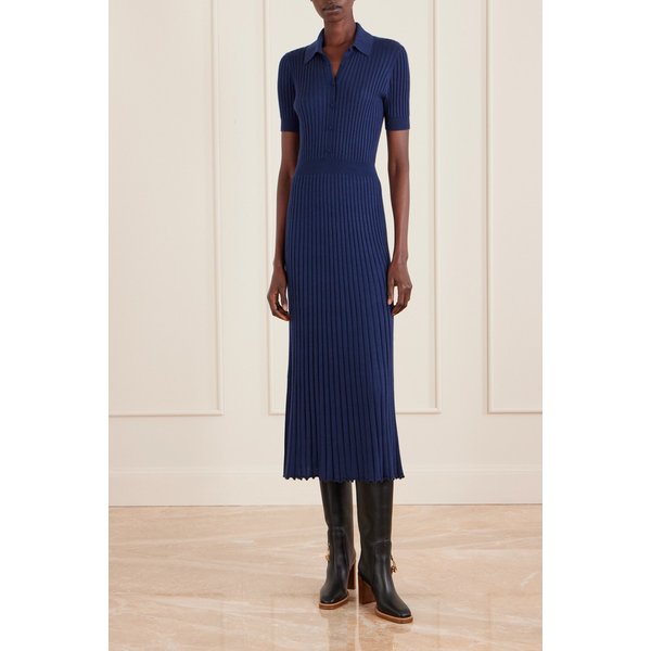 리브 캐시미어 실크 블렌드 미디 원피스 46376663162950570