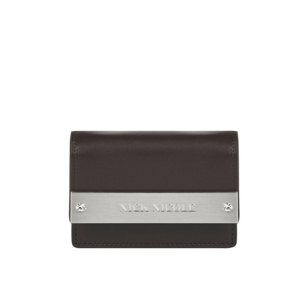 CRYSTAL ACCORDION WALLET_SKIN BEIGE