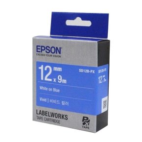 고품질 EPSON)라벨프린터리본(SD12B)청색/백문자 라벨용리본 (WFHL13Y)