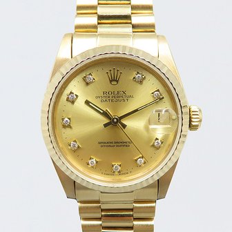 롤렉스 고이비토 중고명품 로렉스 DATEJUST 데이저스트 금통 31MM 여성시계  K1323RX