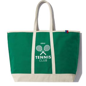 THE OVER THE SHOULDER TENNIS TOTE - GREEN