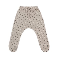 BABY FOOT BAGGY PANTS : FLOWER BEIGE