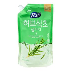 참그린 허브식초 설거지 리필 860ml - O 강력 찌든때 (S12060105)