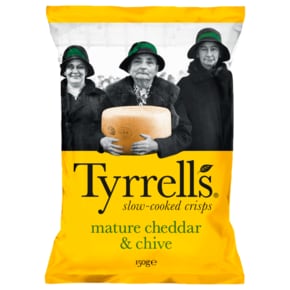 타이렐스 Tyrrells 감자칩 숙성 체다 앤 차이브 150g