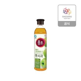  청정원 홍초 풋사과 900ml