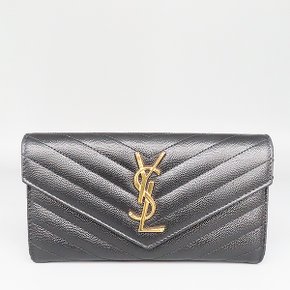 고이비토 중고명품 생로랑 캐비어 장지갑  K3935YSL