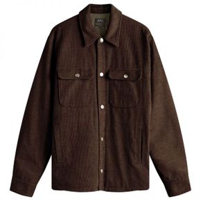 A.P.C. 아페쎄 Alex 코듀로이 오버셔츠 - 다크 브라운 COGVV-H02625-CAE