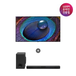 LG [공식] LG 울트라HD TV 벽걸이형 65UR9300KNA + 사운드바 SQC1(희망일)