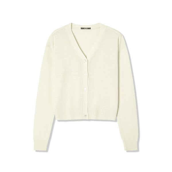 여성 베이직 Y 카디건 (WHITE) (HB3GDA5)