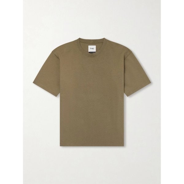 드레익스 티타임 자수 코튼 저지 티셔츠 46376663162975072